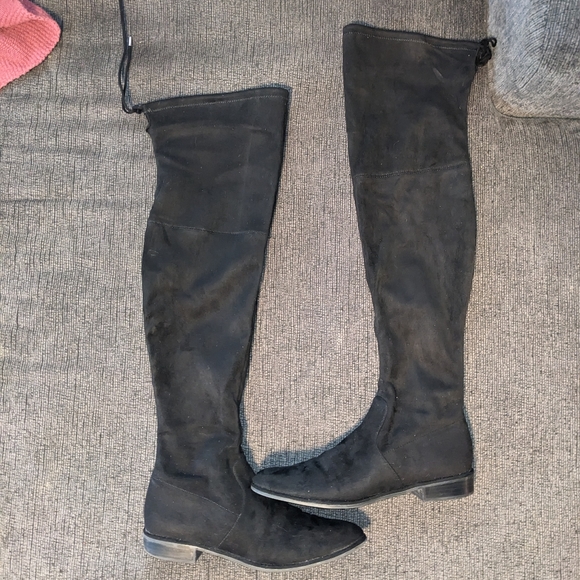 Marc Fisher Shoes Marc Fisher Over The Knee Suede Boots Poshmark